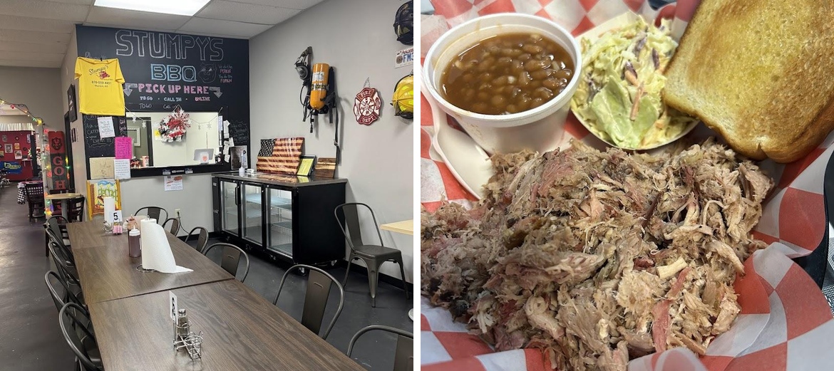 Stumpy's Backyard BBQ Menu