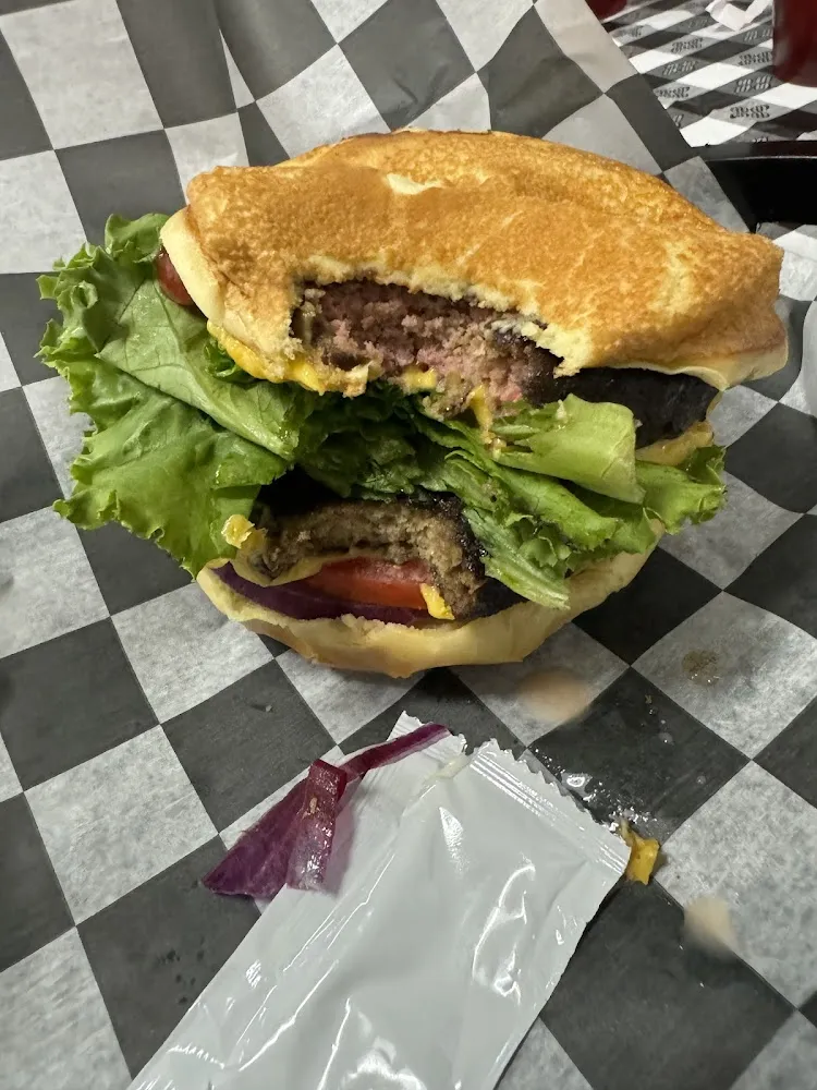 Double 1 4 lb Cheeseburger