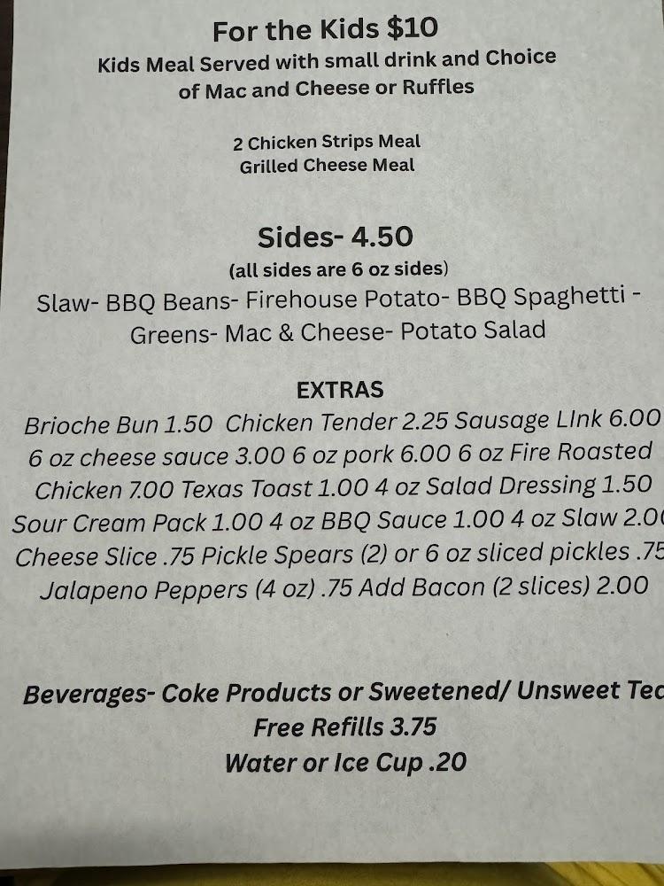 Stumpy's Backyard BBQ Menu image 4